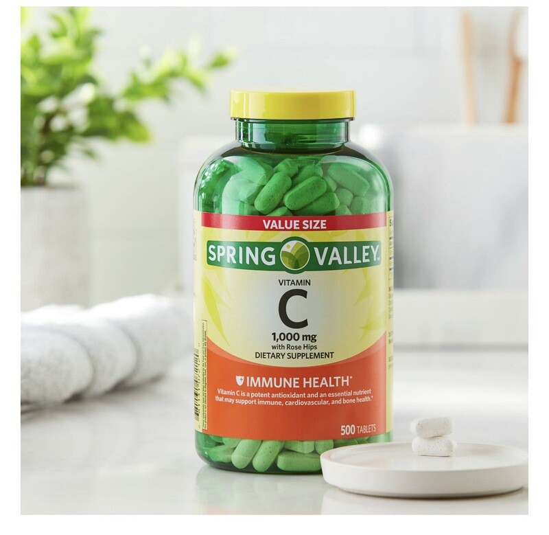 Vitamina C 1,000 mg. / Vitamin C 500 Tabletas