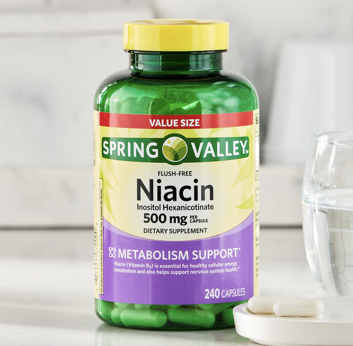 Niacina (Vitamina B3) 500mg 240 tabs
