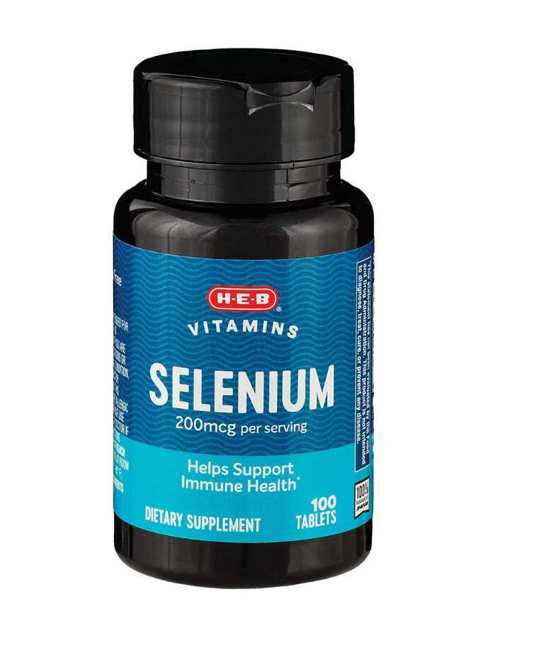Selenio/ Selenium 200 mcg 100tabs