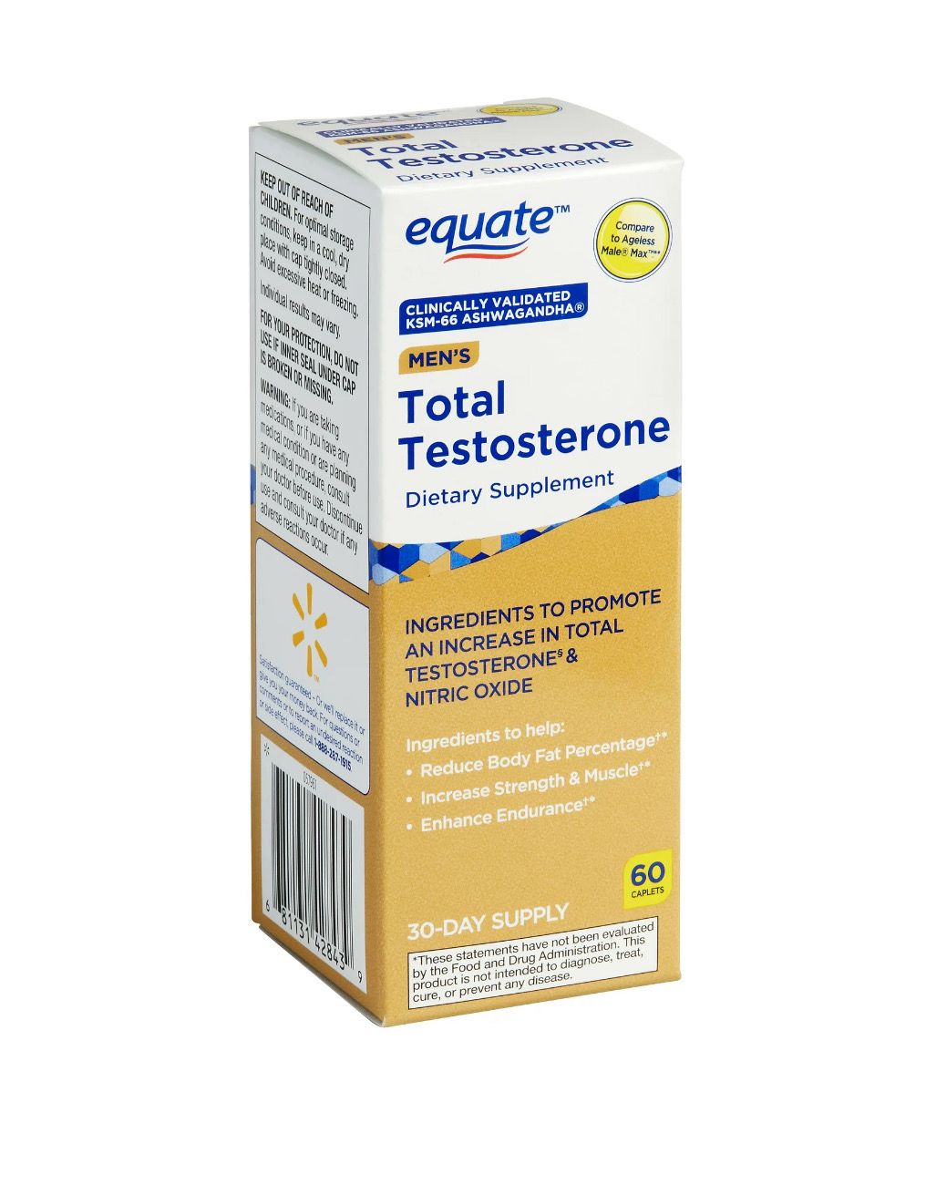 Total Testosterona Potenciador 60 caps