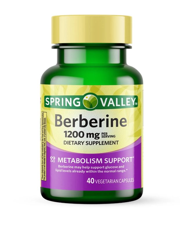 Berberina 1,200 mg 40 caps