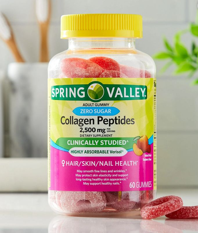 Péptidos de Colageno en gomitas/ Collagen Peptides 2,500 mg 60 gomitas