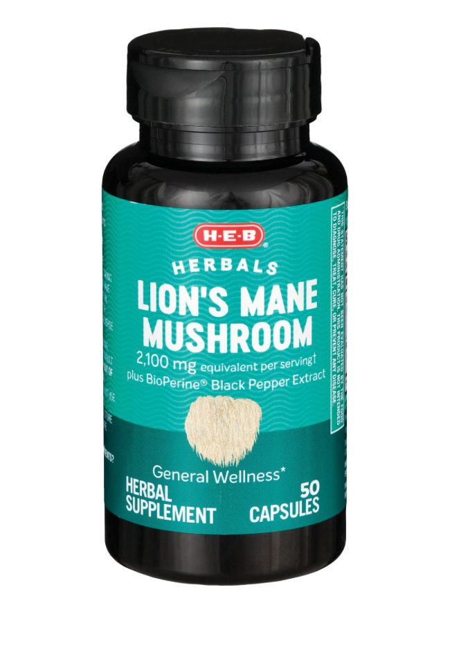 Hongo Melena De León/ Lion’s Mane Mushroom 2100mg 50caps
