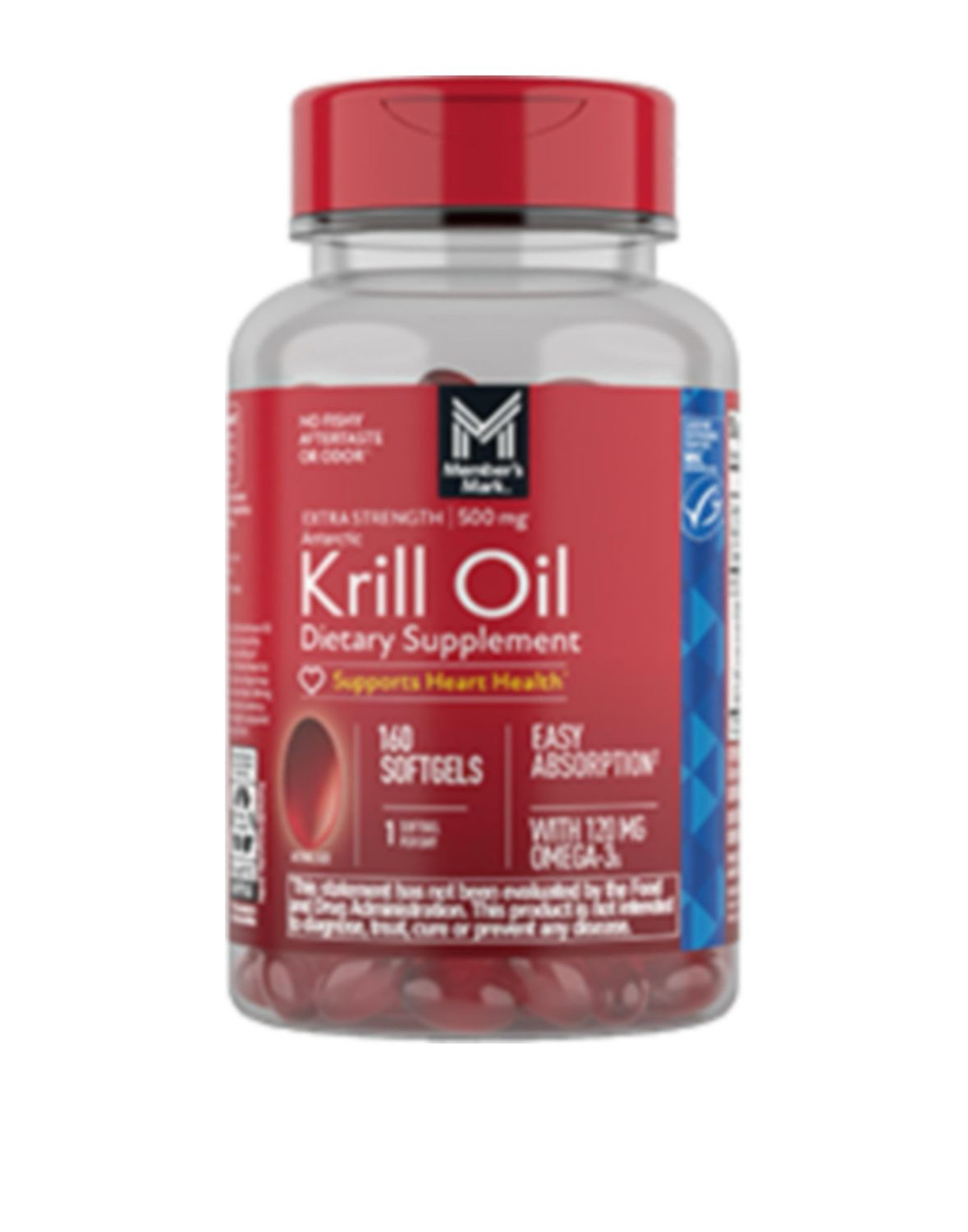 Aceite de krill 500mg 160 caps
