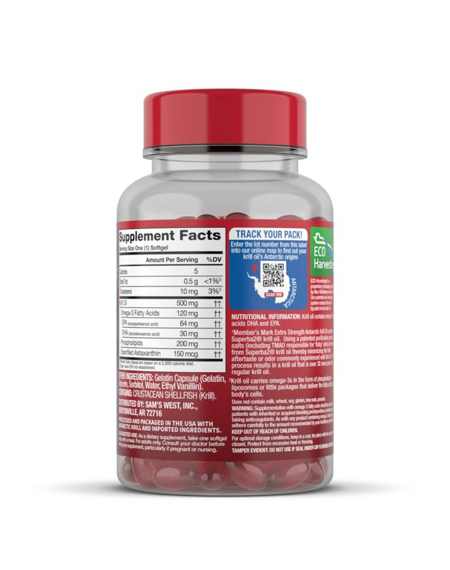 Aceite de krill 500mg 160 caps