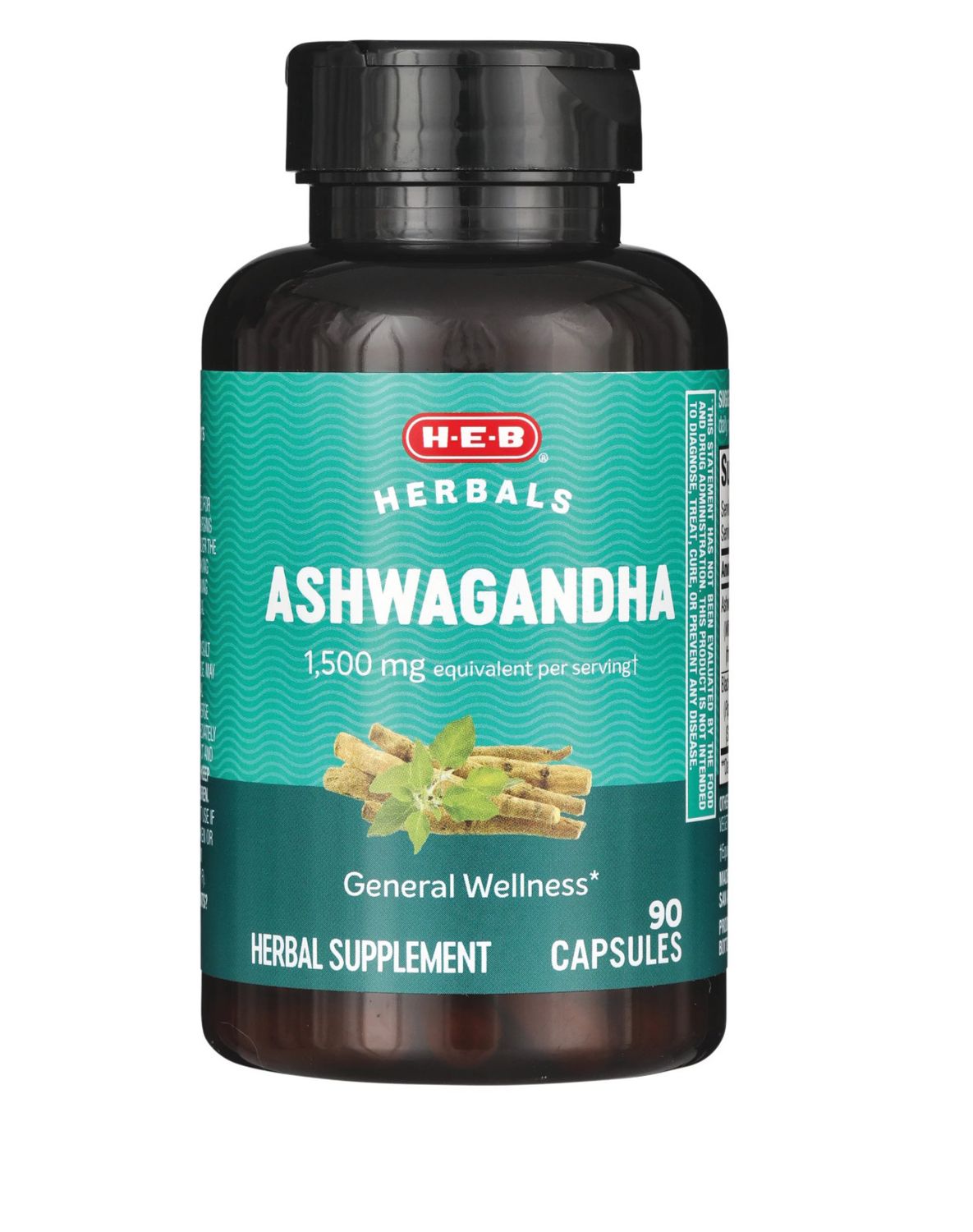 Ashwagandha 1,500 mg 90 caps.