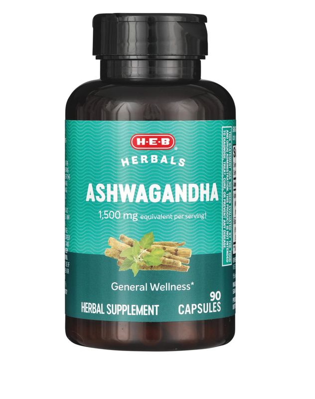 Ashwagandha 1,500 mg 90 caps.