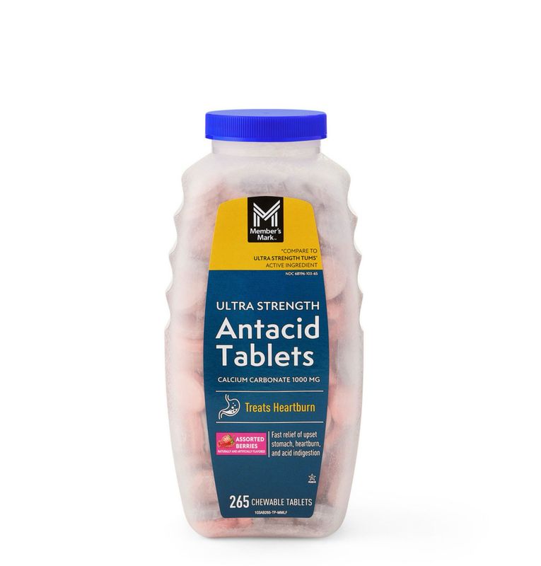 Antiácido/ Antacid 1,000 mg 265 tabs