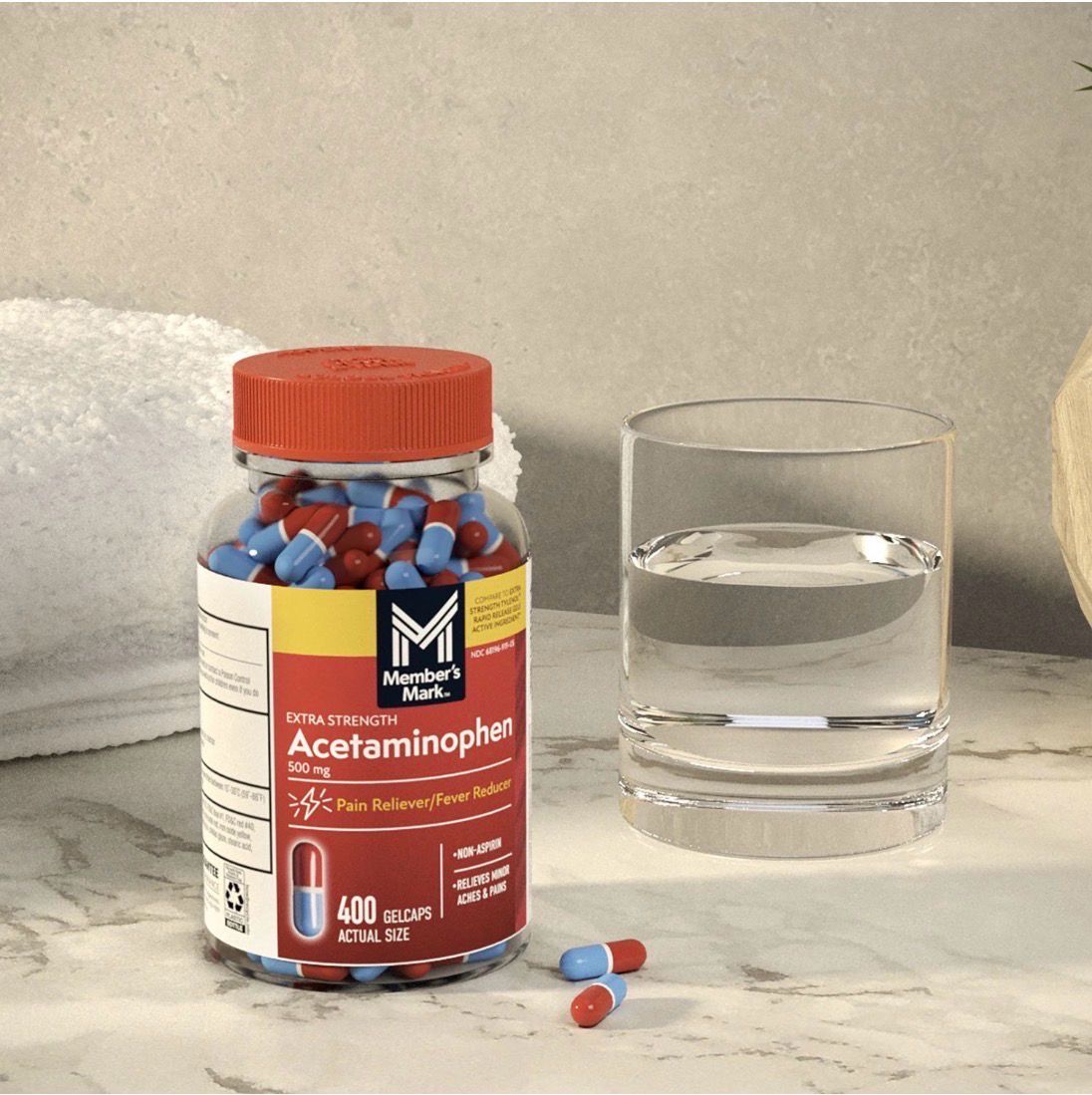 Acetaminofen/ Acetaminophen 500 mg 400 tabs