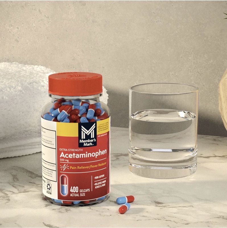 Acetaminofen/ Acetaminophen 500 mg 400 tabs