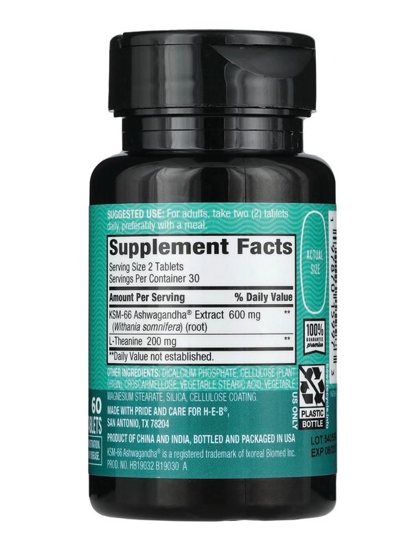 Ashwagandha KSM-66 600 mg 60 caps