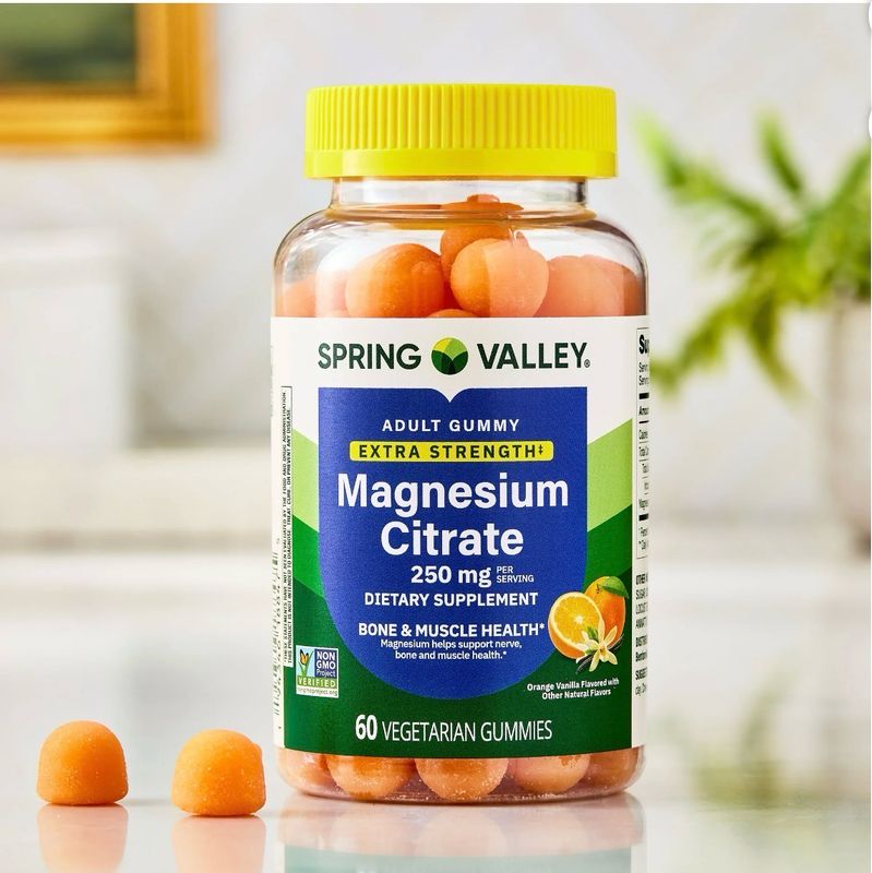 Citrato de Magnesio / Magnesium Citrate 250 mg 60 gomitas