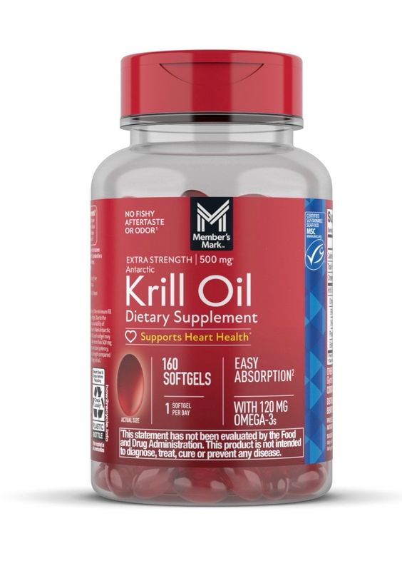 Aceite de krill 500mg 160 caps