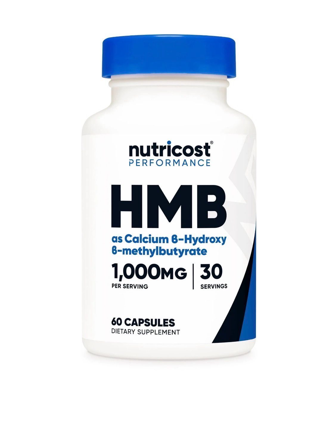 HMB 1,000 mg 60 caps.