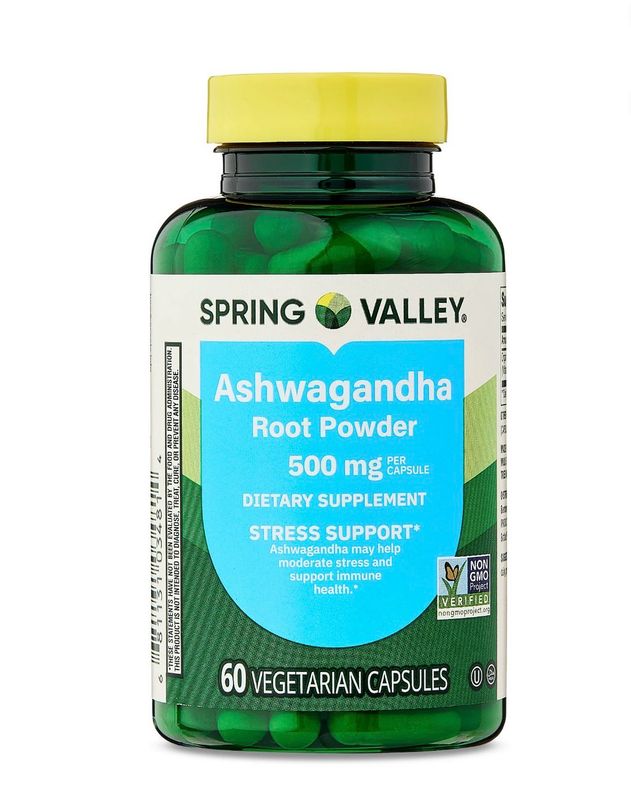 Raíz de Ashwagandha / Ashwagandha Root, 500mg, 60caps
