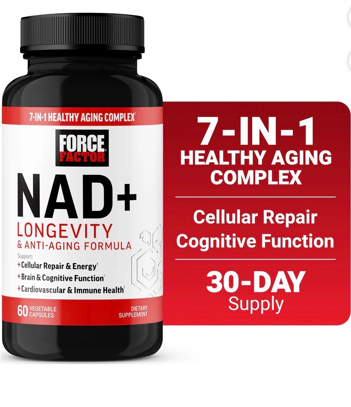 NAD+ Resveratrol 200 mg 60 caps