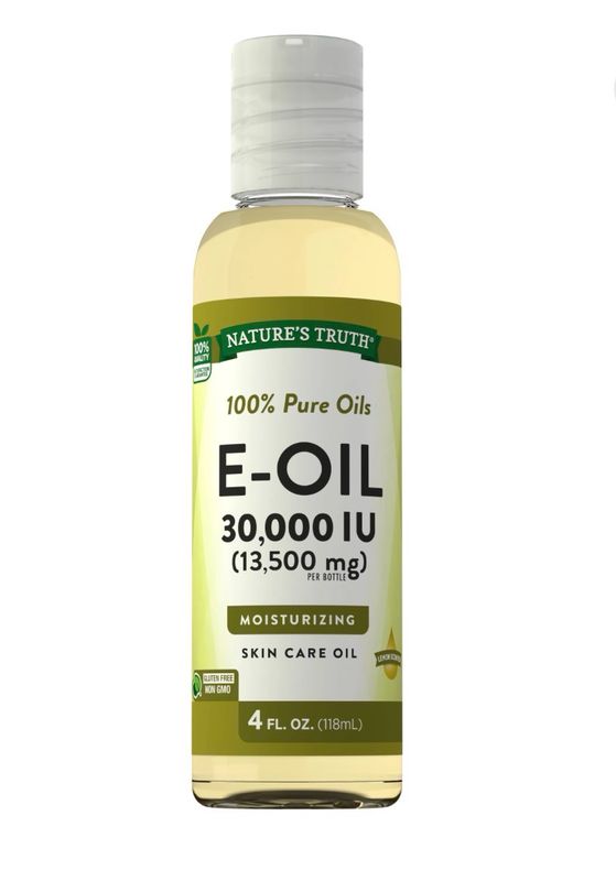 Aceite de Vitamina E 100% Puro Humectante / Vitamin E 100% Puré Oil Moisturizing 118 ml