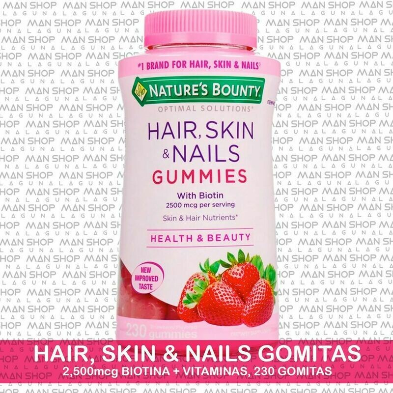 Hair, Skin & Nails Gomitas / Gummies 230 Pzas.