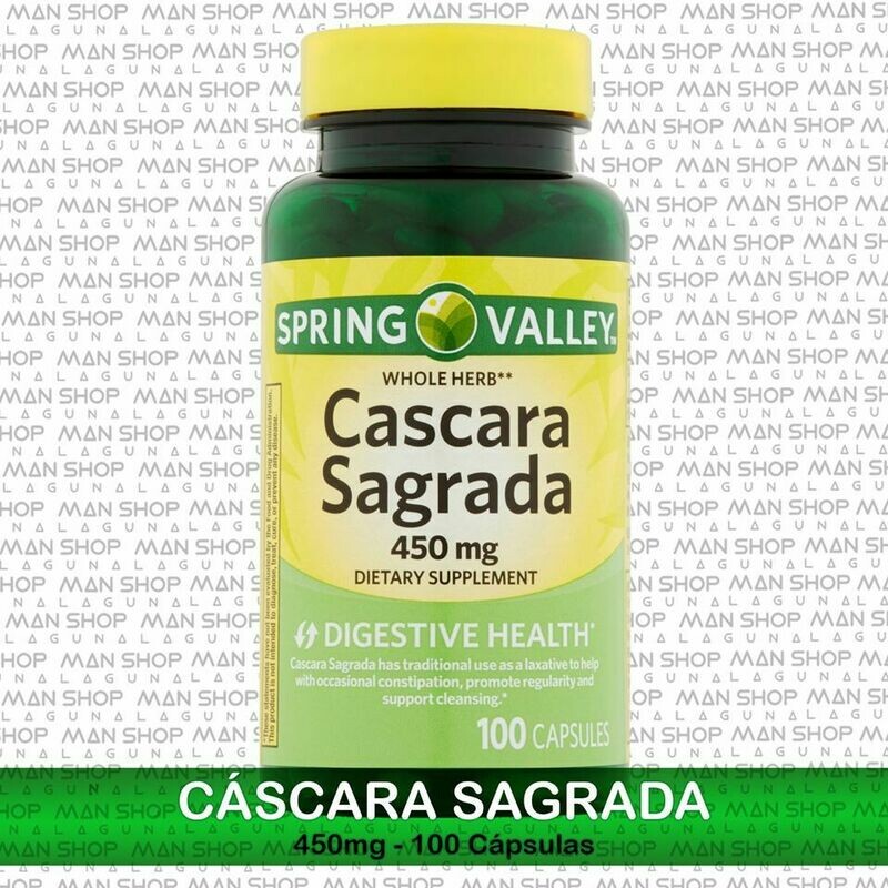 Cascara Sagrada 450 mg. 100 Caps.