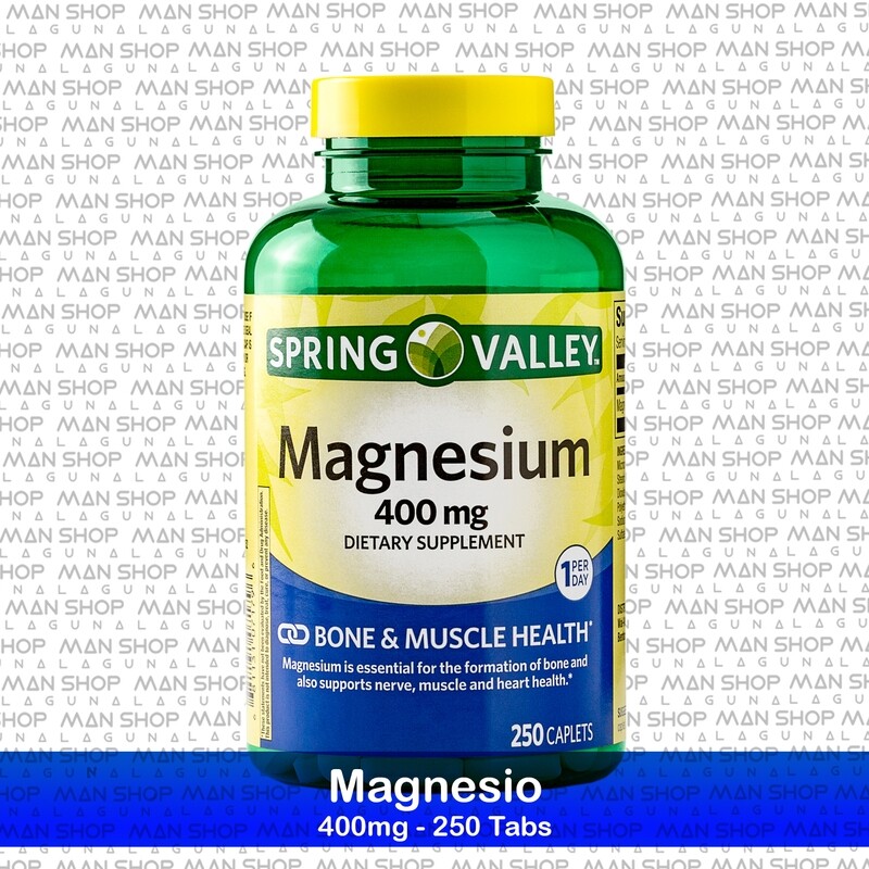 Óxido de Magnesio / Magnesium Oxide 400 mg. 250 Tabs.