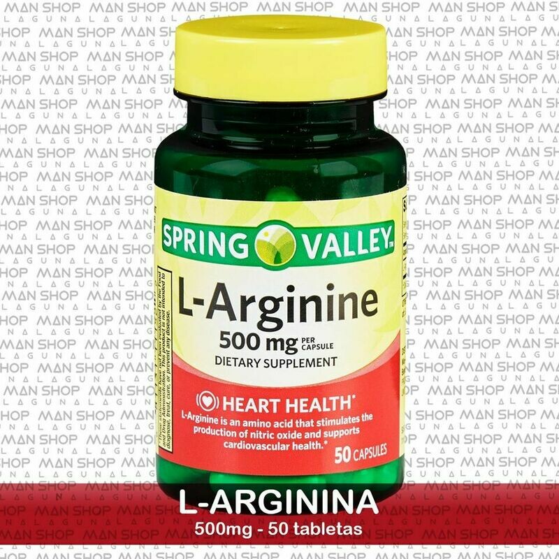 L-Arginina / L-Arginine 1,000 mg. 50 Caps.