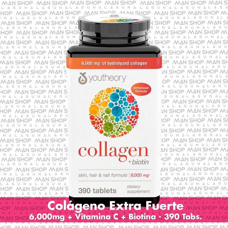 Colágeno Hidrolizado 2,500mg + Vitamina C + Biotina / Collagen + Vitamin C + Biotin 345 Tabs.