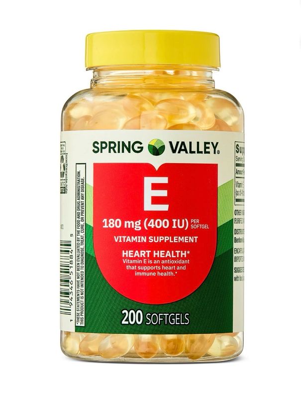 Vitamina E / Vitamin E 400IU 200 caps.