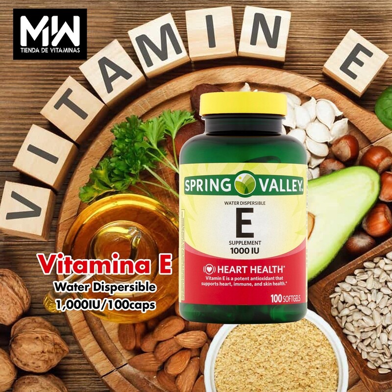 Vitamina E / Vitamin E 450mg (1000 IU) 100 caps. Vitamina E / Vitamin E 450mg (1000 IU) 100 caps.