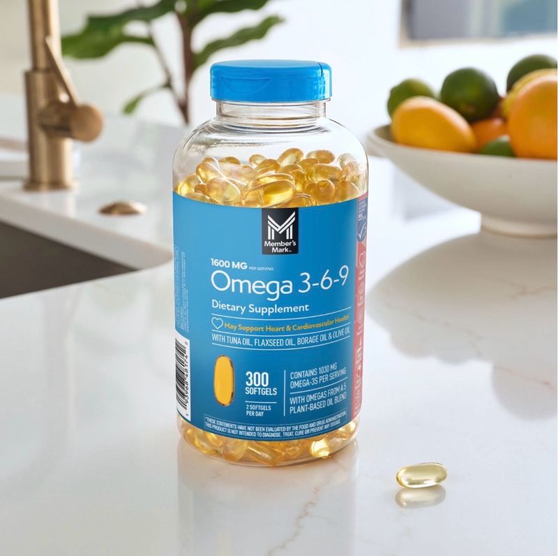 Omega-3-6-9, 1,600 mg 300 caps. Omega-3-6-9, 1,600 mg 300 caps.