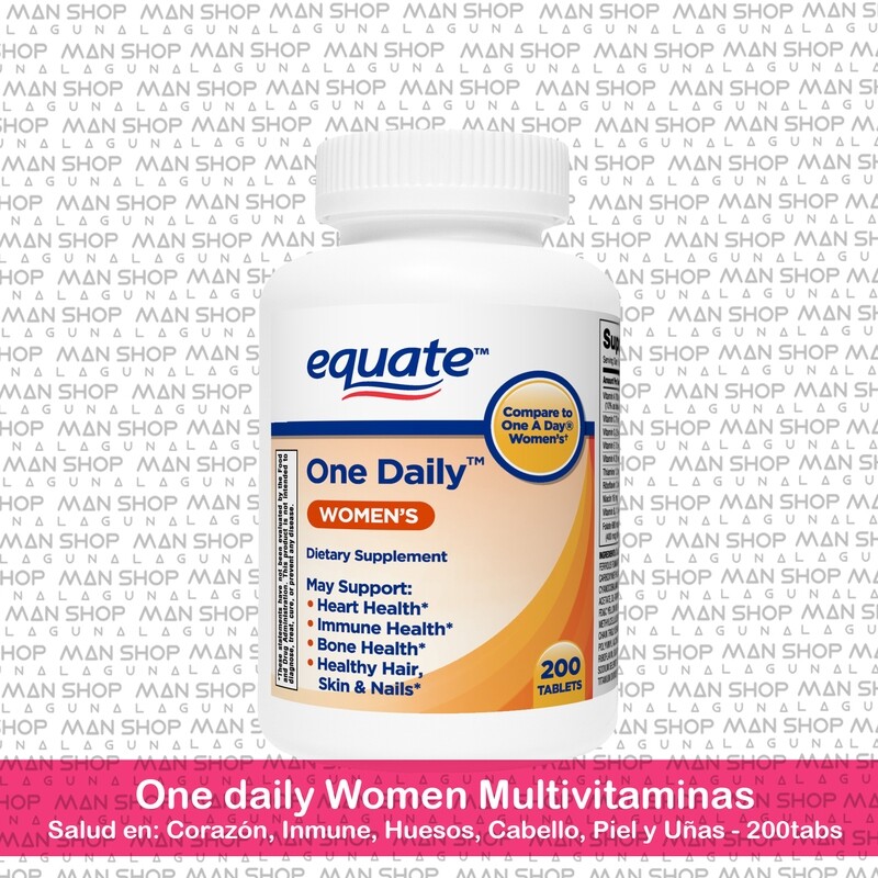 One Daily Women/Mujer Multivitaminas, 200tabs