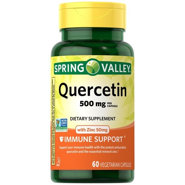 Quercetin con Zinc / Quercetin with Zinc 500mg 60caps Quercetin con Zinc / Quercetin with Zinc 500mg 60caps