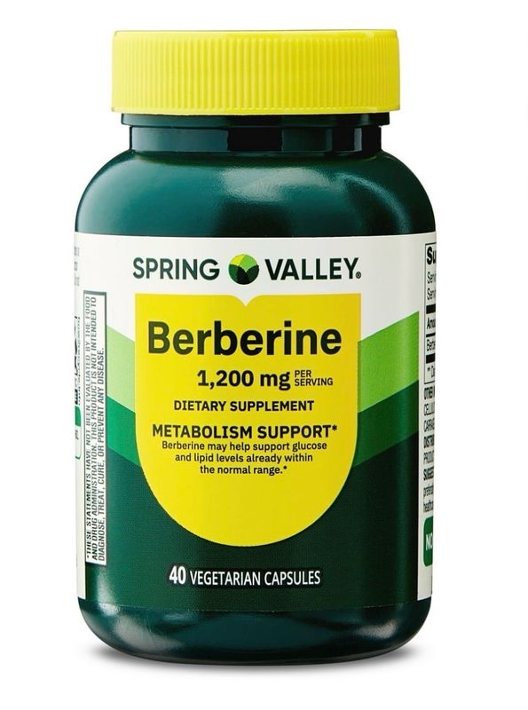 Berberina 1,200 mg 40 caps