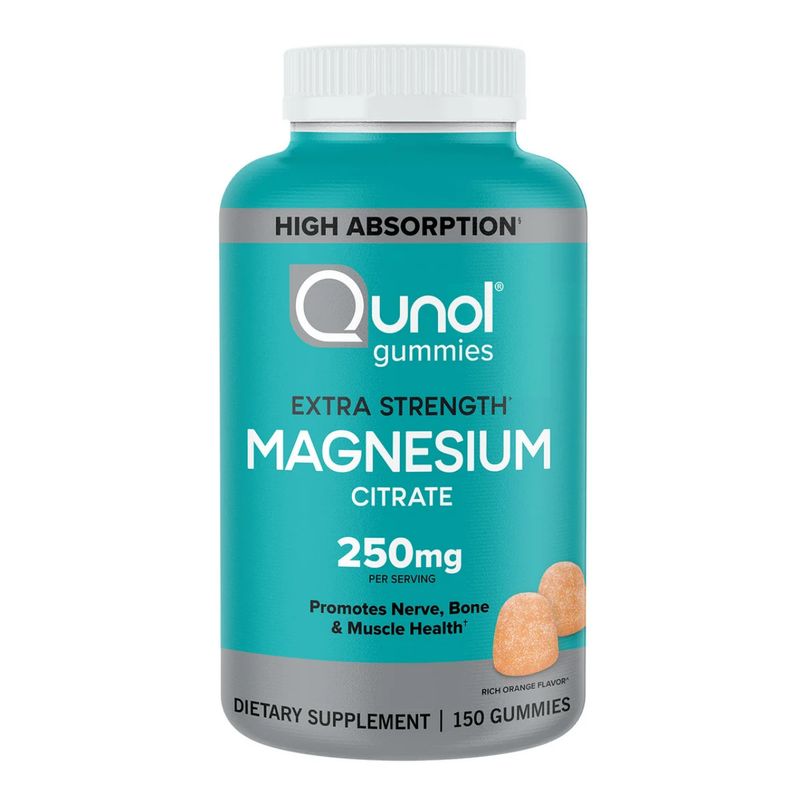 Citrato de Magnesio 250 mg 150 gomitas/ Magnesium Citrate 250mg 150 gummies