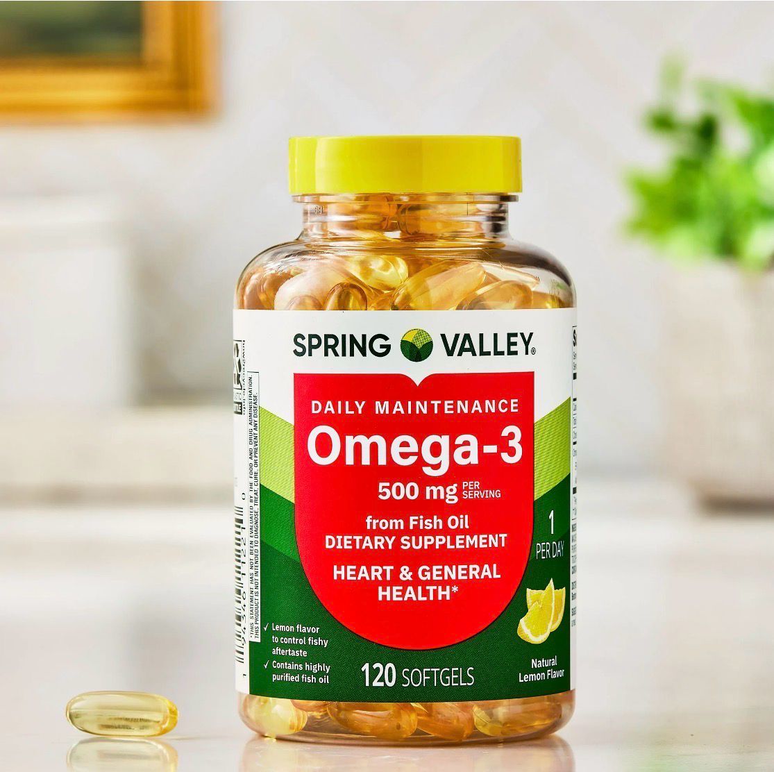 Omega-3 500 mg. 120 caps.