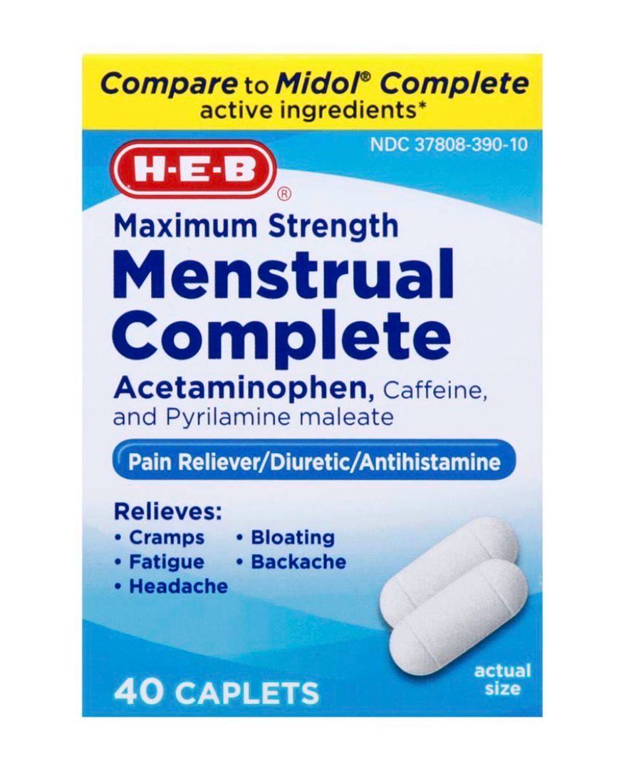 Menstrual complete 40 tabs
