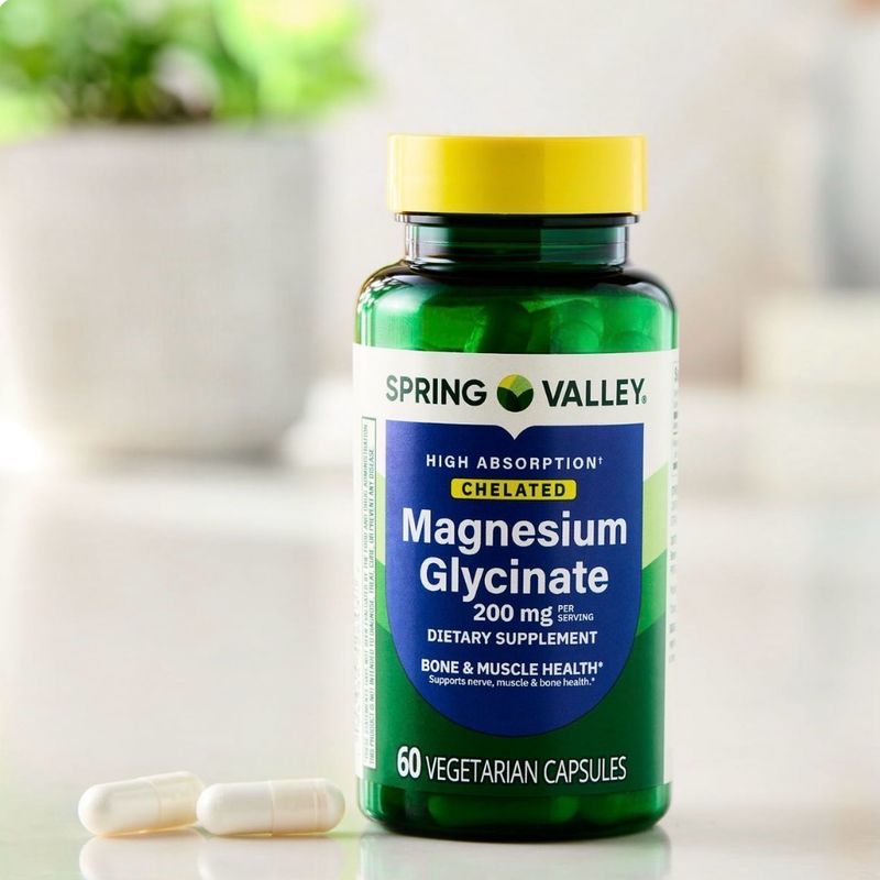 Glicinato de Magnesio Quelado / Chelated Magnesium Glycinate 200mg 60 cápsulas