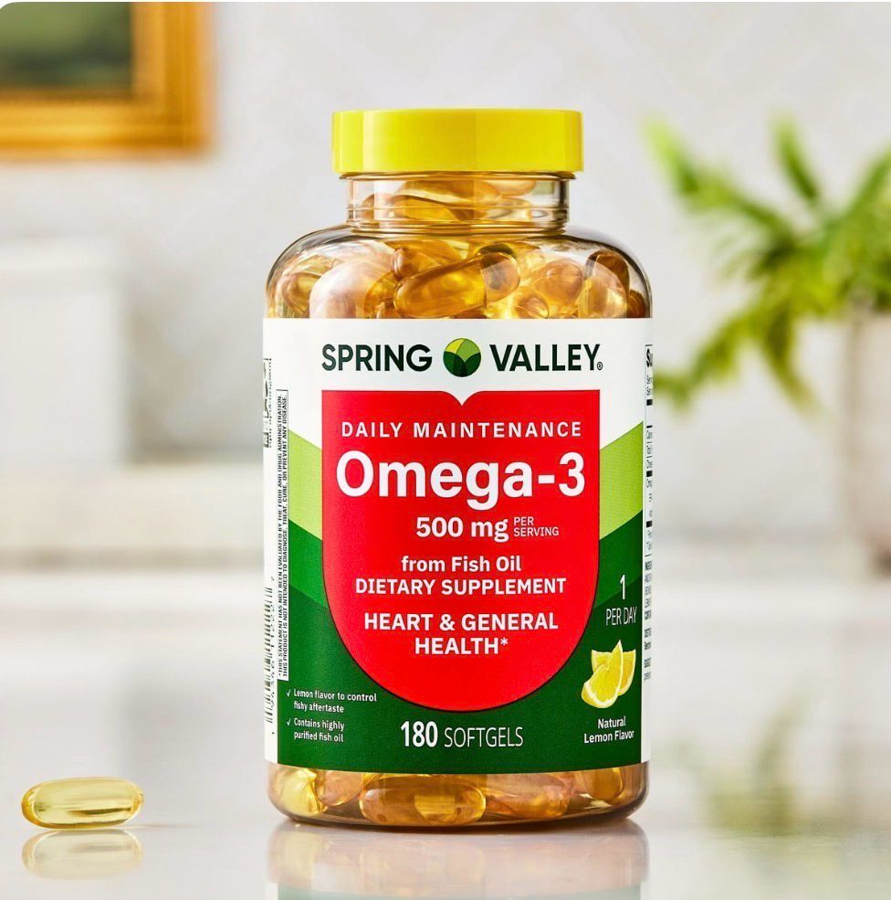 Omega -3 500 mg 180 caps.