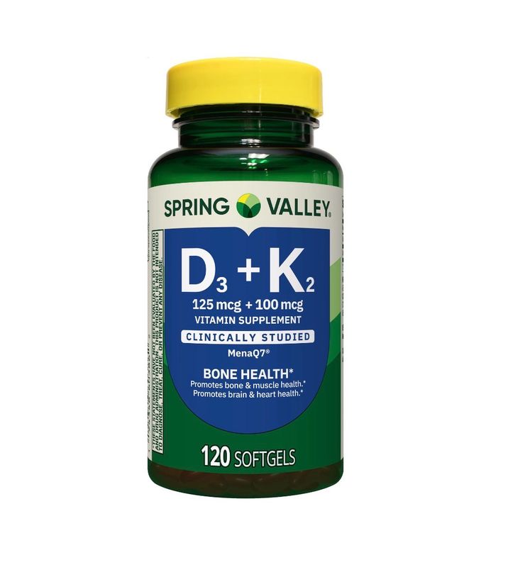 Vitamina D3 + K2 / Vitamin D3 (5,000 IU) + K2 (100 mcg) 120 cáps.
