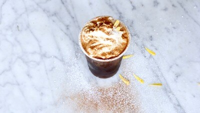 Coffee & Cinnamon Cream on Ice