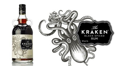 The Kraken Black Spiced Rum (Indiana) 40%