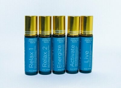 REAL Wellness Roll-On Aroma Therapy (full set)
