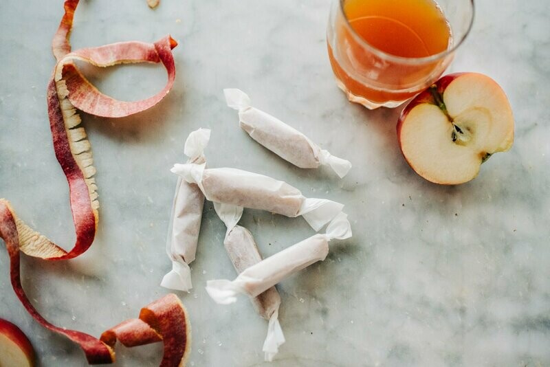Apple Cider Caramels