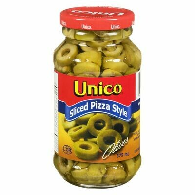 Unico Sliced Pizza Olives - 375 ml