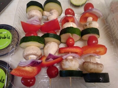 Marinated Vegetable Skewers - Pack of 4