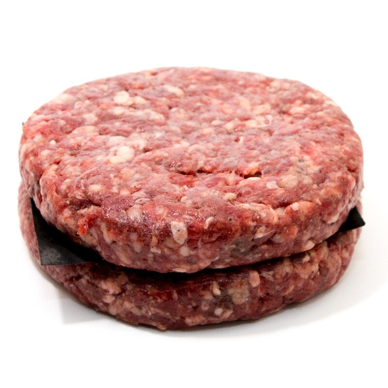 Roadhouse Beef Burgers 5oz AAA 4 Pack - LOCAL