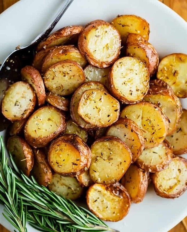 Mini White Potato Rosemary Grill Basket - Ready to Cook