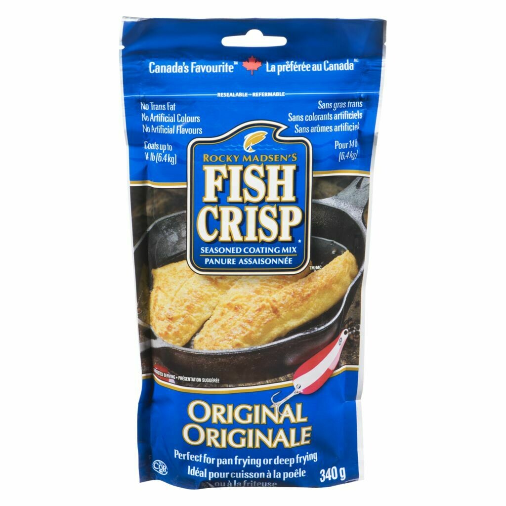 Fish Crisp Seasoning Original 340g