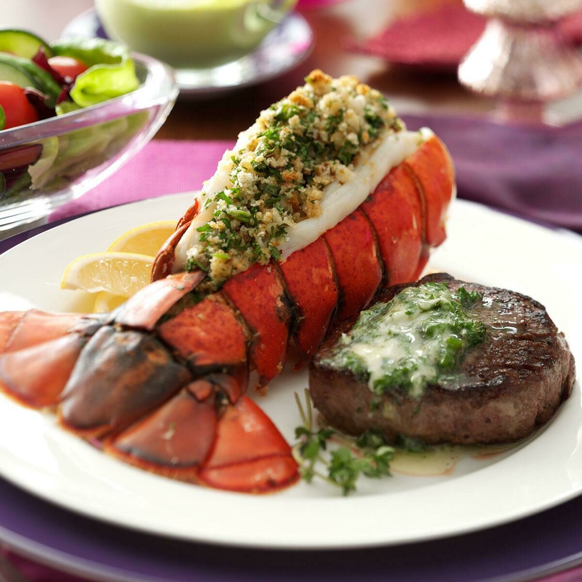 Surf & Turf Lobster Tail Meal Kit for 2!