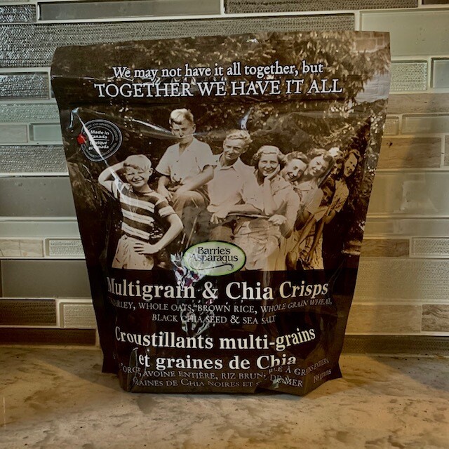 Multigrain & Chia Crisps Barrie's Asparagus Farm LOCAL 198g