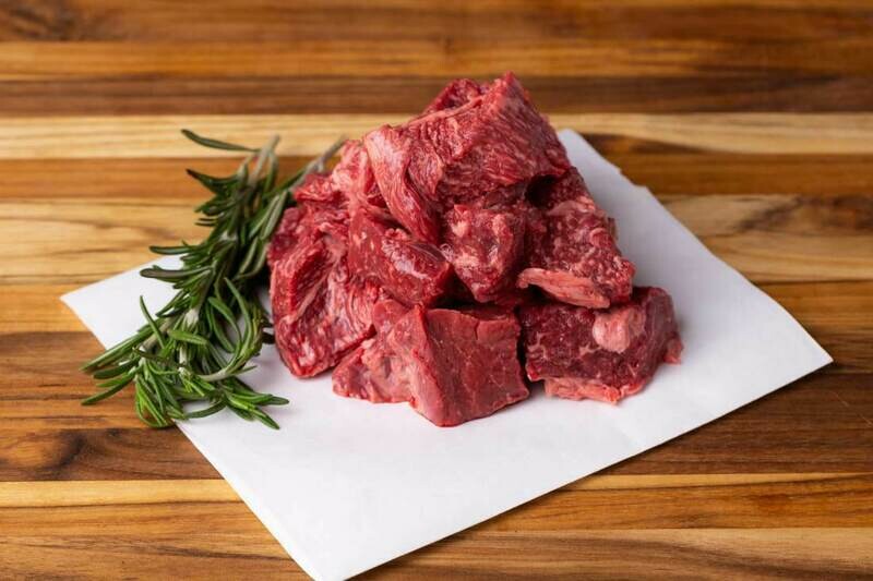 Sirloin Stewing Beef - LOCAL Wallenstein 1lb